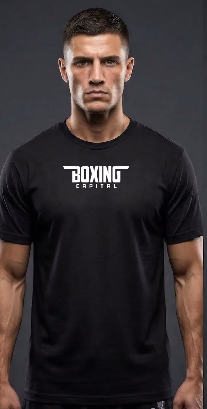 Playera Casco Acid Sparring League vista frontal